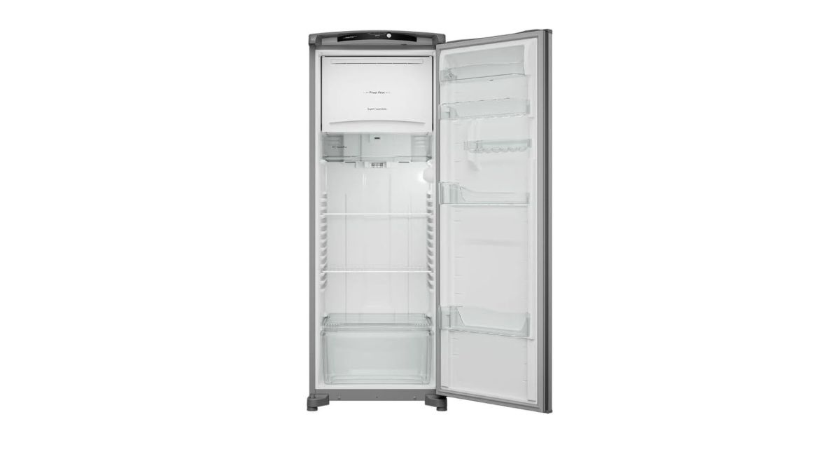 Dimensões da geladeira Consul CRB39AK 342L Frost Free com largura, altura e profundidade