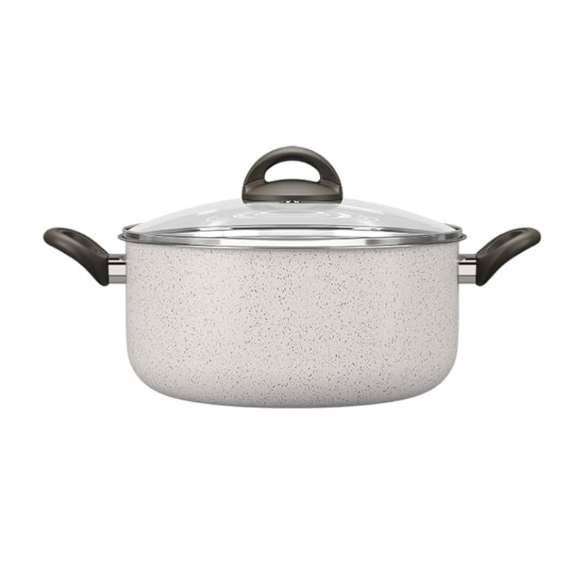 Brinox Caçarola 24cm 4,5L Ceramic Life Suprema Vanilla