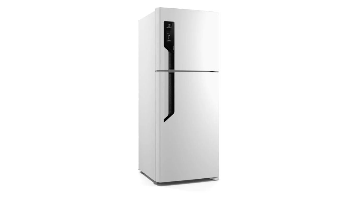 Geladeira Electrolux TF70 Frost Free 431 litros em inox na cozinha