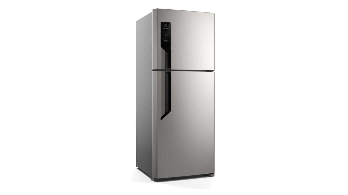 Geladeira Electrolux TF70S Frost Free 431 litros Duplex em inox na cozinha