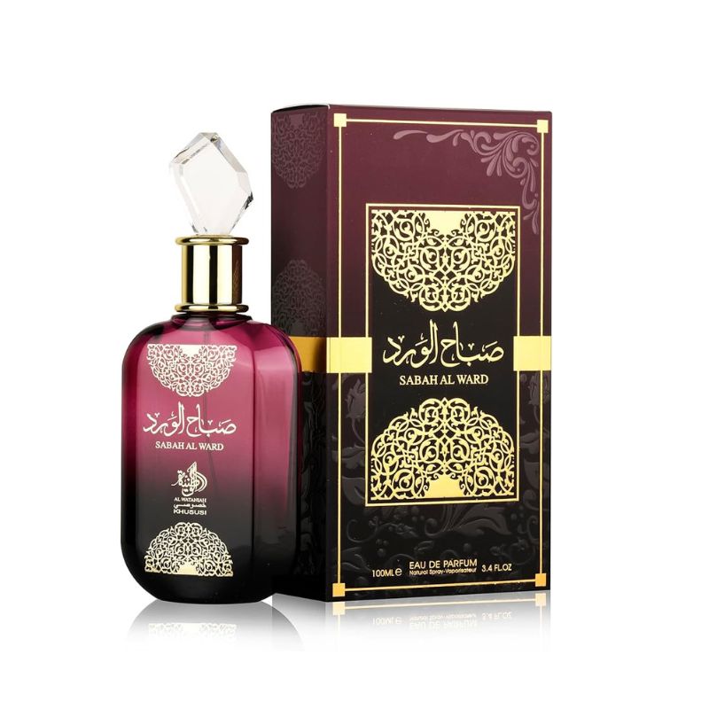 Al Wataniah Sabah Al Ward EDP 100ml perfume árabe feminino importado
